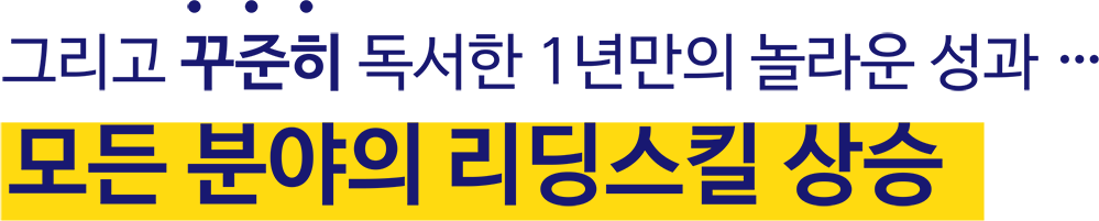 모든 분야의 리딩스킬 상승